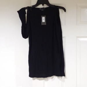 Armani Exchange "cold shoulder" Size S NWT
